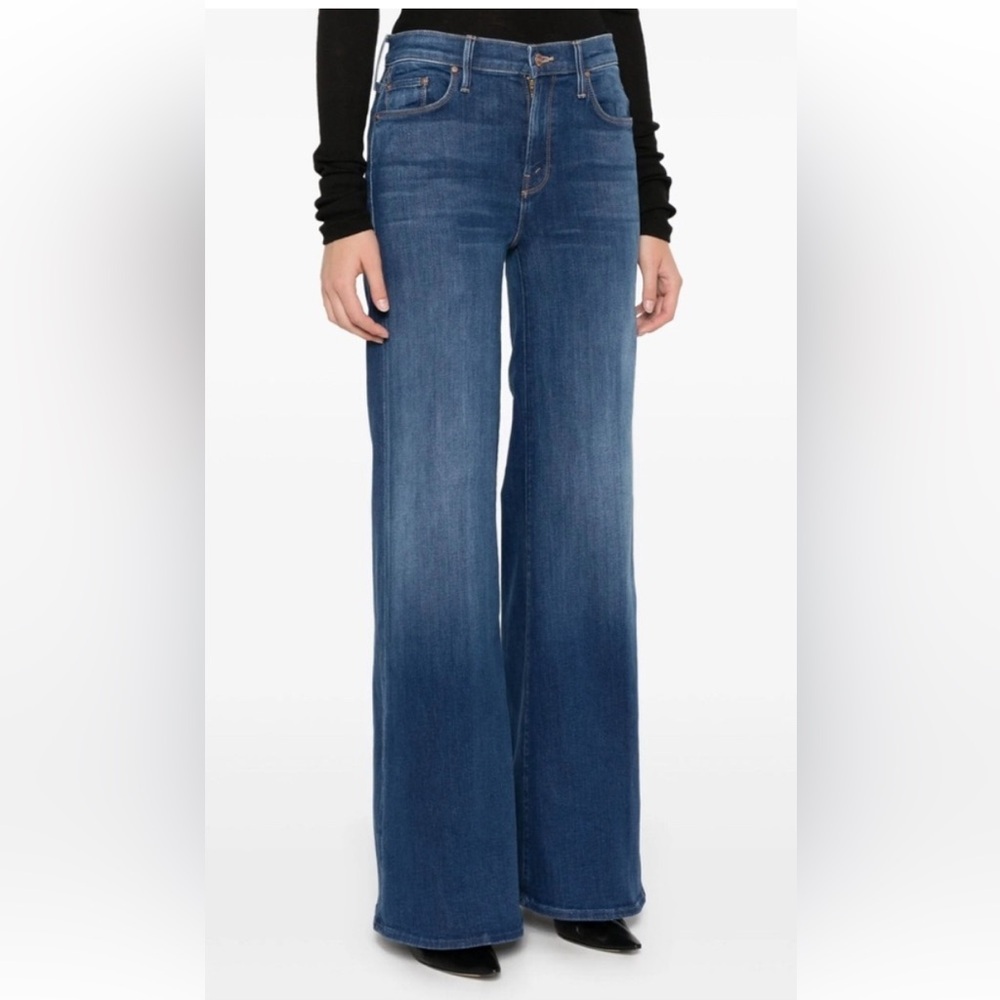 MOTHER twister sneak Jeans - Deep Blue